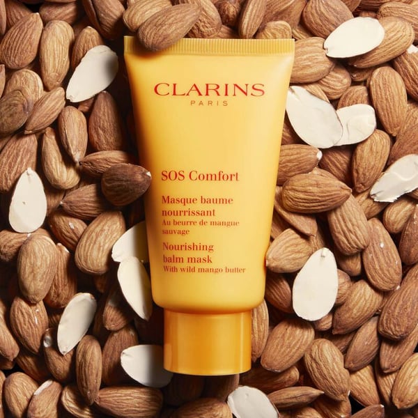 Clarins SOS Comfort Face Mask Kosteuttava naamio Naisten 75 ml Rasva (aine)