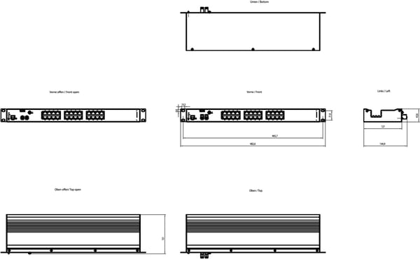 Siemens 6GK5324-0BA00-2AR3 netværksswitch Administreret