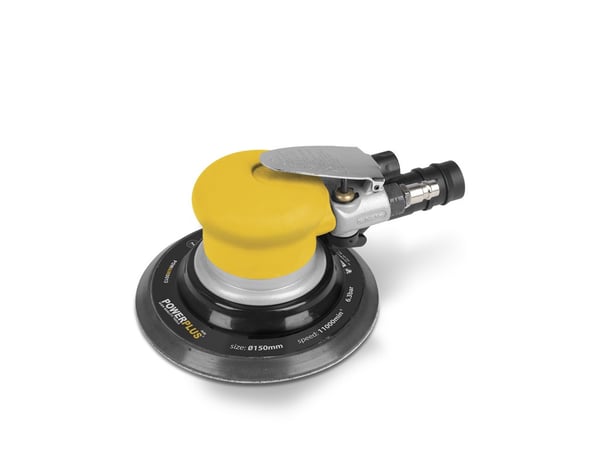 Miniatyrbillede 1 af 3: Powerplus POWAIR0013 transportabel slibemaskine Rystepudser Sort, Gul