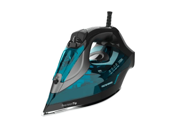 Cecotec 05570 silitysrauta Höyrysilitysrauta Keraaminen pohjalevy 3100 W Vedenvärinen, Musta