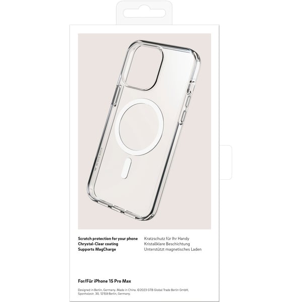 Black Rock Mag Clear mobiltelefonfodral 17 cm (6.69") Mobilskal Transparent