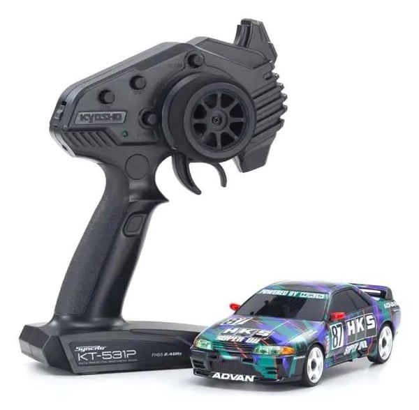 Miniatyrbillede 1 af 3: Kyosho K.32652HK Radio-kontrolleret (RC) model Drift bil Elektrisk motor