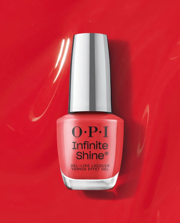 OPI Infinite Shine Cajun Shrimp Nagellack 15 ml Röd Glansigt