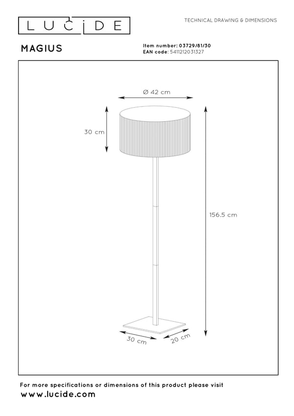 Lucide 03729/81/30 luokittelematon