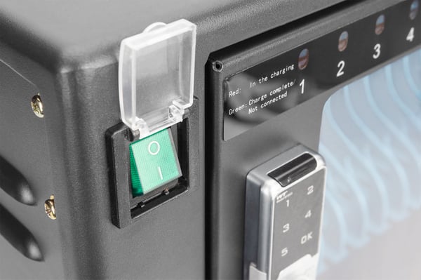 Digitus DN-45003 laddstationsinredning Fristående Metall Svart