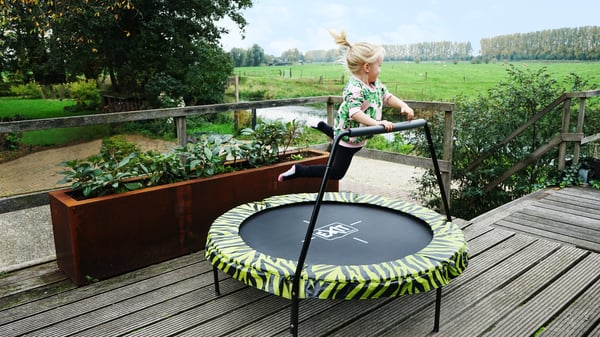 EXIT Tiggy Indendørs & udendørs Rund Fjederfri Trampolin