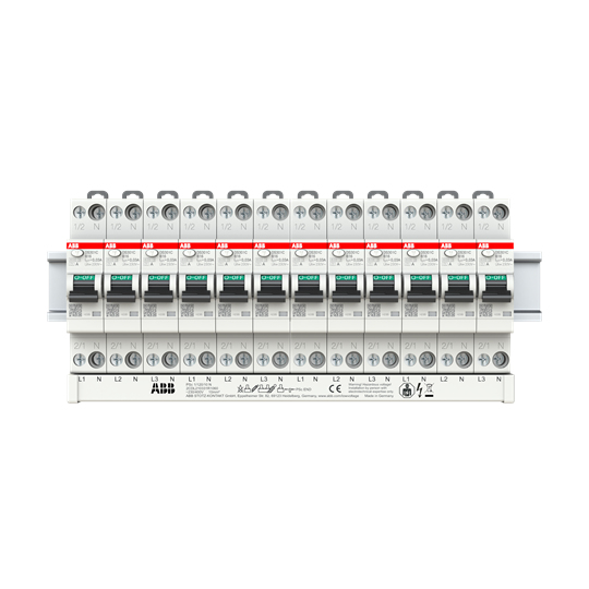 Miniatyrbillede 4 af 4: ABB 2CSR255163R1165 kredsløbsafbryder Miniature strømafbryder 1
