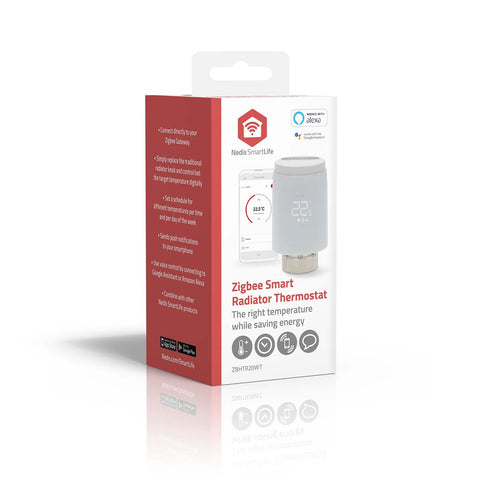 Nedis ZBHTR20WT termostaatti ZigBee Valkoinen