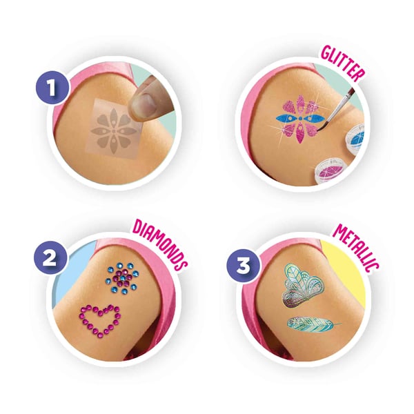 Miniatyrbillede 4 af 5: SES Creative 14155 midlertidig tatovering kits