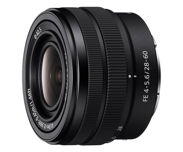 Miniatyrbillede 1 af 5: Sony SEL2860 kameraobjektiv MILC/SLR Standardlinse Sort