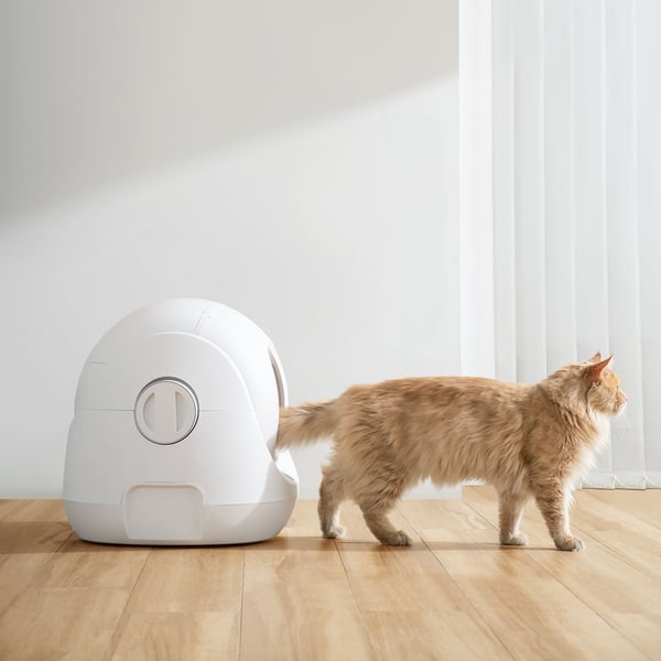 Petoneer CL96961 hund- och kattsandlåda Katt Kattsandlåda med tak Vit