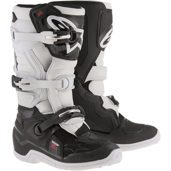Alpinestars 2015017-12-7 motorcykel fodtøj Hanstik Voksen Sort, Hvid
