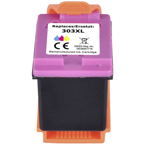 Renkforce RF-5705438 blækpatron 1 stk Kompatibel Blå, Magenta, Gul
