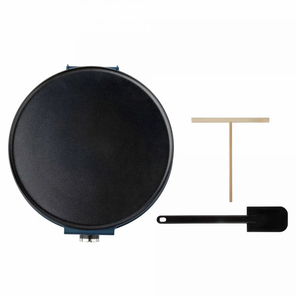 Miniatyrbillede 3 af 4: JATA JECR1000 pandekage- og crepes-maskine 1200 W Sort, Blå