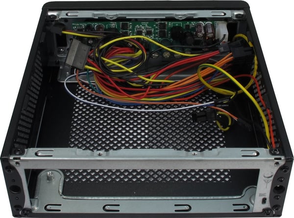 Miniatyrbillede 3 af 8: Inter-Tech ITX-601 Desktop Sort 60 W