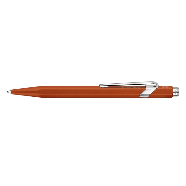 Caran d-Ache 849 COLORMAT-X Blå Fastklämbar, indragbar kulspetspenna 1 styck