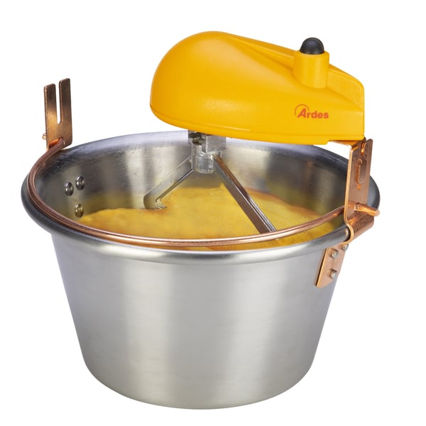 Ardes AR2481 mixer Stativmixer 15 W Koppar, Rostfritt stål, Gul