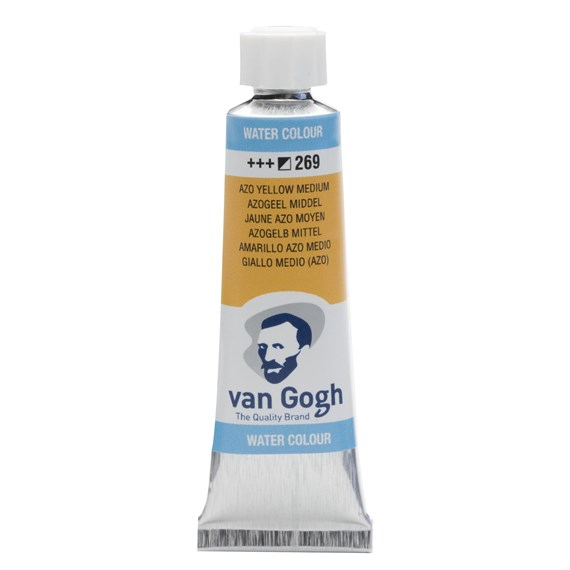 Van Gogh 20014091 vesiohenteinen maali Keltainen 10 ml Tuubi 1 kpl