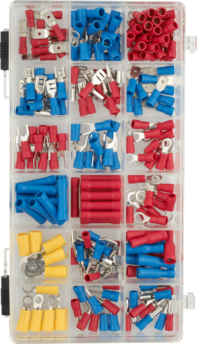 kwb 403300 kabelholder Blå, Rød, Gul 200 stk