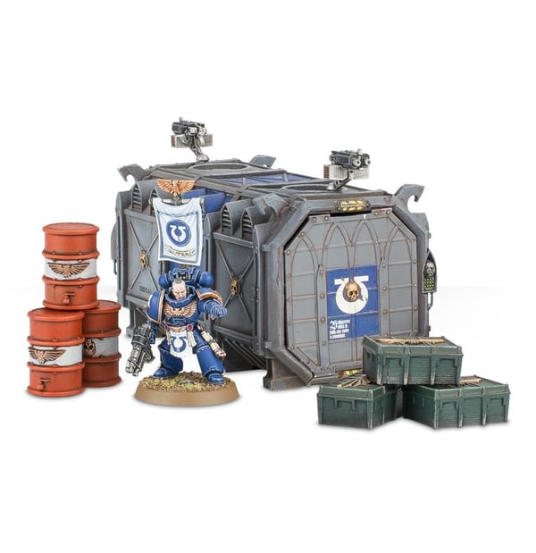 Games Workshop Munitorum Armoured Containers Samlarfigur Plast