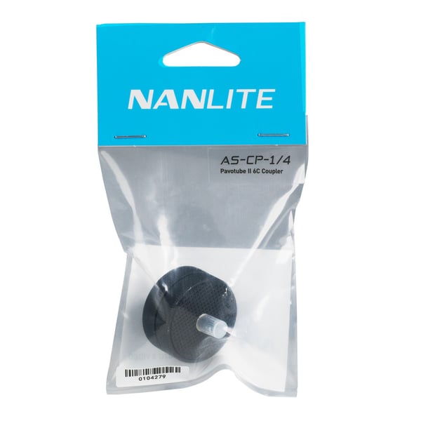Nanlite AS-CP-1/4 valonlähteen kiinnike ja lisävaruste Kiskoliitin