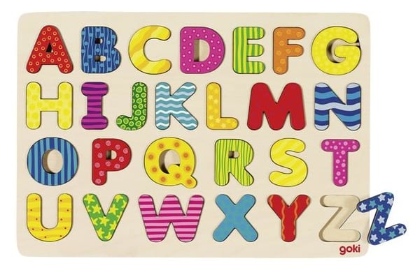 Goki Alphabet puzzle Goki Alphabet puzzle
