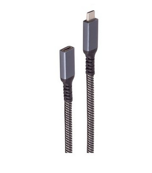 Miniatyrbillede 1 af 4: shiverpeaks BS14-74006 USB-kabel USB 3.2 Gen 2 (3.1 Gen 2) 1,5 m USB C 10 Gbit/sek. 100 W Sort, Hvid