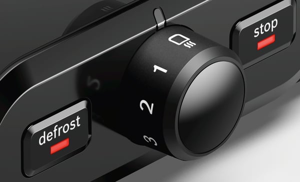 Pikkukuva 3 / 4: Bosch TAT4P420DE leivänpaahdin 2 viipale(i)ta 970 W Musta, Hopea