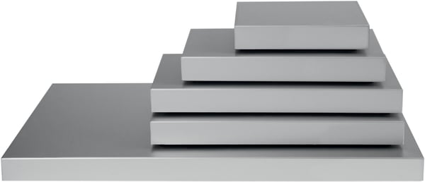 Saro STAY COOL 1/1 GN Aluminium Rektangulær Serveringsstativ