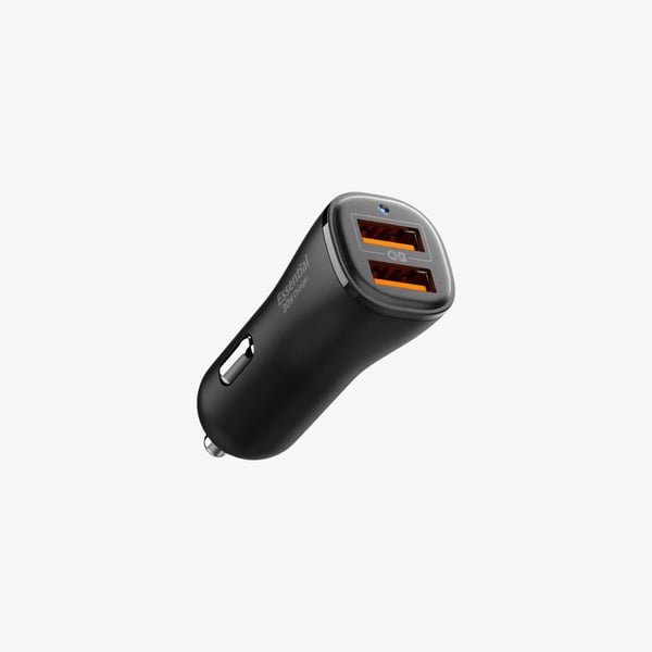 Spigen EV302 Laptop, Smartphone, Tablet Sort Cigartænder Hurtig opladning Automatisk