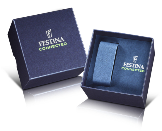 Festina Connected D Armbåndsur Hanstik Sort, Sølv Sølv