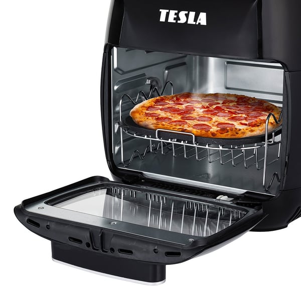 Tesla QG600 Enkelt 11 L 2000 W Varmluftsteger Sort
