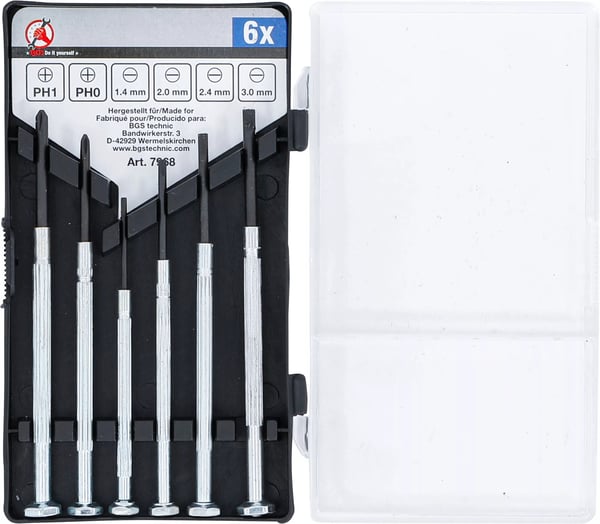 BGS technic Precision Screwdriver Set BGS technic Precision Screwdriver Set