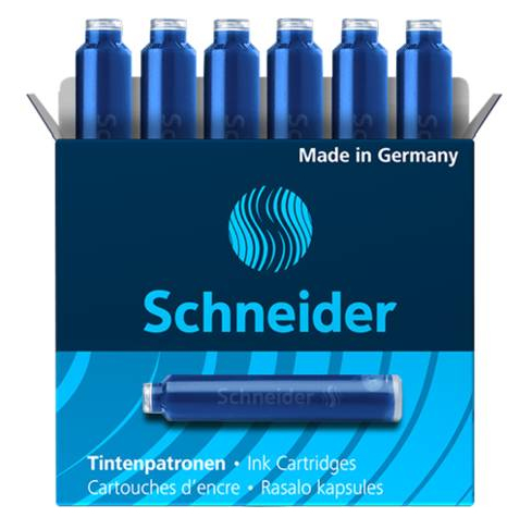 Schneider Schreibgeräte Ink Cartridge 6 stk