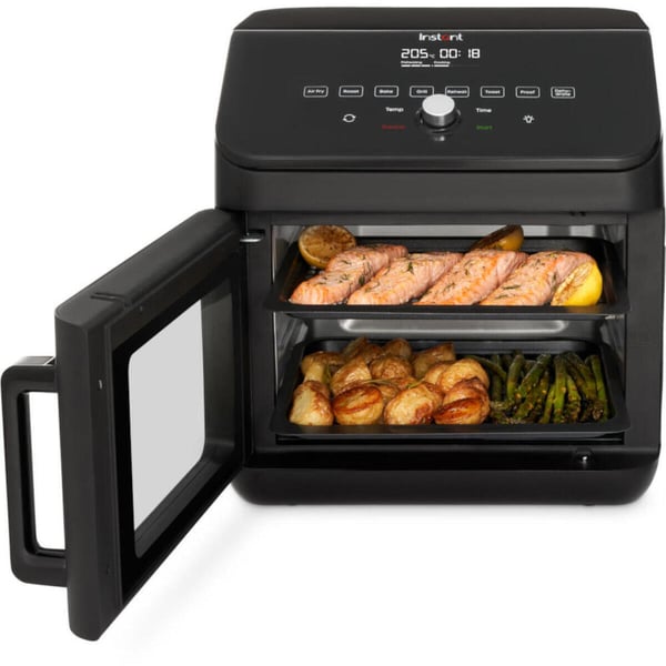 Miniatyrbild 3 av 9: Instant Pot Instant Vortex ClearCook Single 13 l Fristående 1700 W Varmluftsfritös Svart