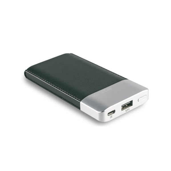Miniatyrbillede 1 af 3: RealPower PB-4000 Fashion Lithium polymer (LiPo) 4000 mAh Sort, Sølv