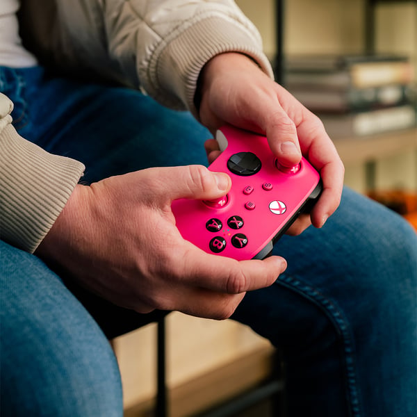 Miniatyrbillede 2 af 9: Microsoft Xbox Wireless Controller Lyserød, Hvid Bluetooth Gamepad Analog/digital Xbox Series S, Android, Xbox Series X, iOS, PC