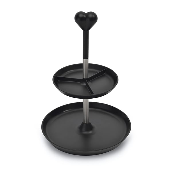 BergHOFF Lover by Lover 3800017 serveringsfad Polypropylen, Rustfrit stål Sort Rund Serveringsstativ