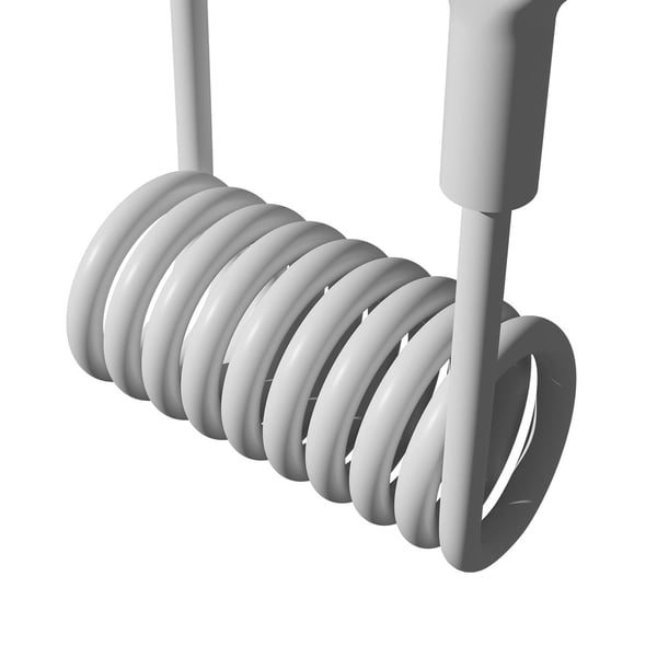 Miniatyrbillede 5 af 5: PURO PUCAPLT12WSPWHI Lightning kabel 1 m Hvid
