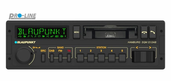 Miniatyrbillede 3 af 4: Blaupunkt Hamburg SQM 23 DAB Sort, Metallic 200 W Bluetooth
