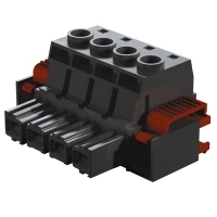 Miniatyrbillede 1 af 2: Weidmüller BUZ 10.16HP termisk blok Sort