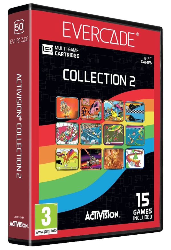 Evercade Activision Collection 2 Vakio Englanti, Ranska, Espanja, Italia
