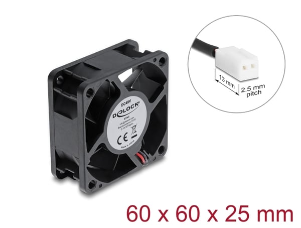 Miniatyrbillede 1 af 3: DeLOCK 67445 tilbehør til rack Køleventilator