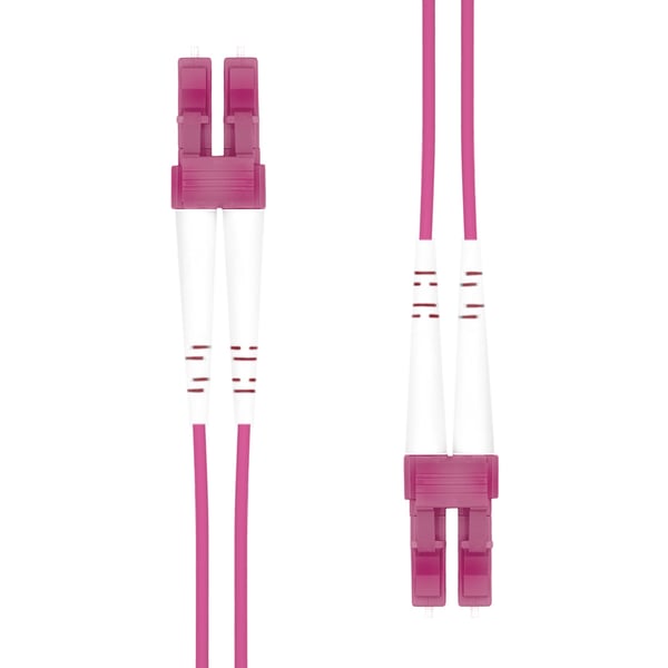 Miniatyrbillede 1 af 2: Garbot B-01-50405 InfiniBand og fiberoptisk kabel 0,5 m LC Violet