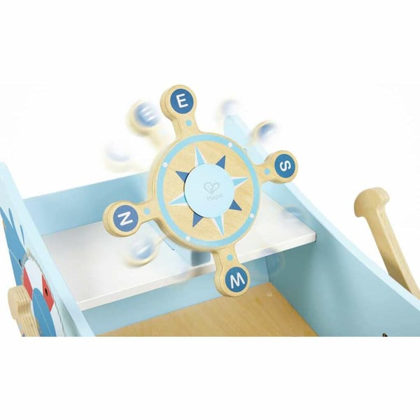 Miniatyrbild 9 av 10: Hape Captain''s Rocking Boat