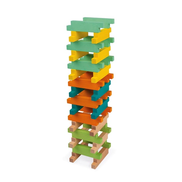 JANOD 60-piece construction set (wood)