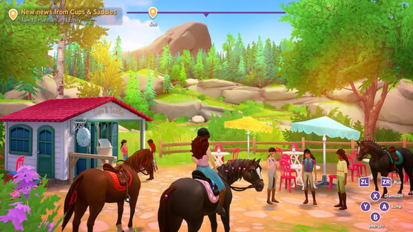 Wild River Games Horse Club Adventures Standard Tysk, Engelsk, Spansk, Fransk, Italiensk Nintendo Switch