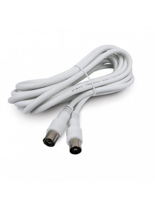 Engel Axil MP0579C koaxial kabel 2,5 m IEC 9.52 Hvid