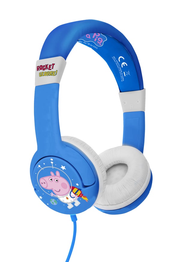 OTL Technologies Peppa Pig PP0777 kuulokkeet ja kuulokemikrofoni Langallinen Pääpanta Musiikki Monivärinen