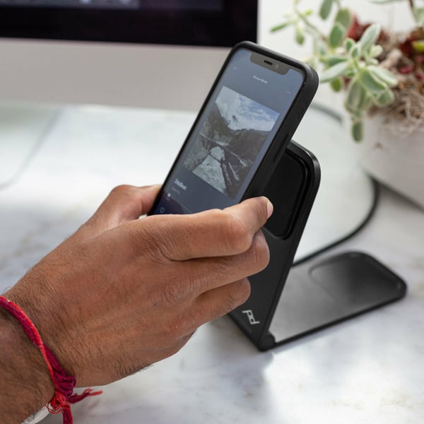 Miniatyrbillede 4 af 7: Peak Design M-CS-BK-1 oplader til mobil enhed Smartphone Sort USB Trådløs opladning Indendørs